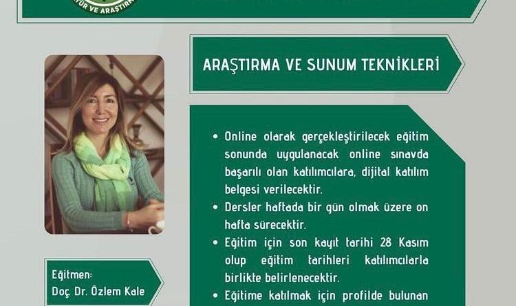 araştırma ve sunum teknikleri